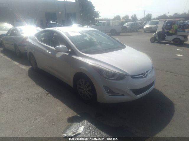 HYUNDAI ELANTRA 2016 5npdh4ae5gh658986