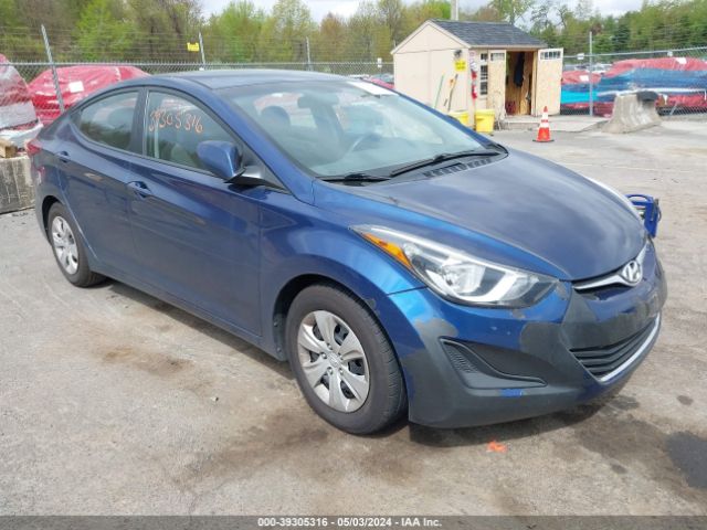 HYUNDAI ELANTRA 2016 5npdh4ae5gh663590