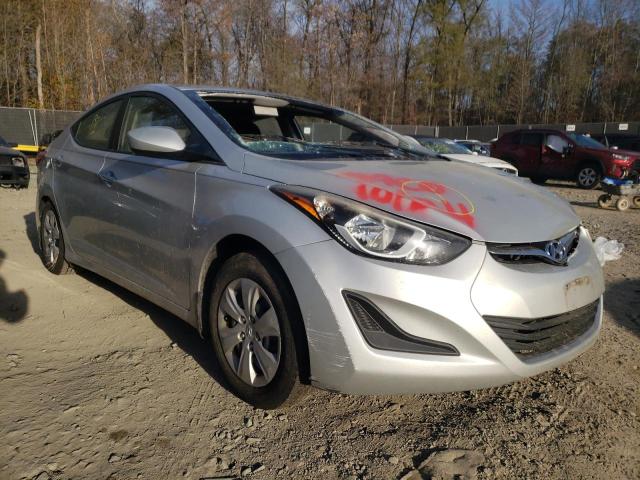 HYUNDAI ELANTRA SE 2016 5npdh4ae5gh665386