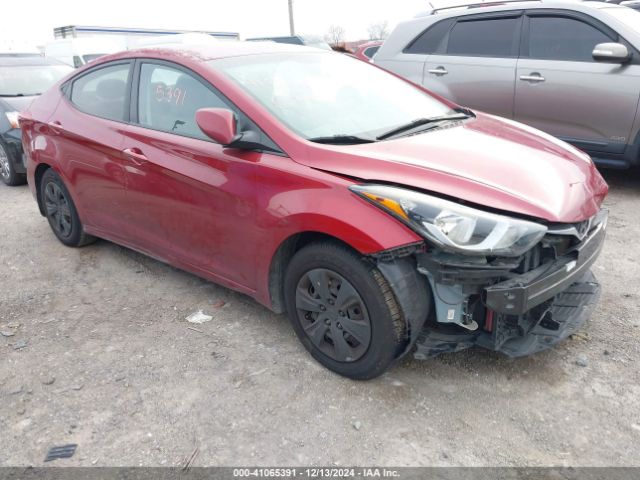 HYUNDAI ELANTRA 2016 5npdh4ae5gh667980