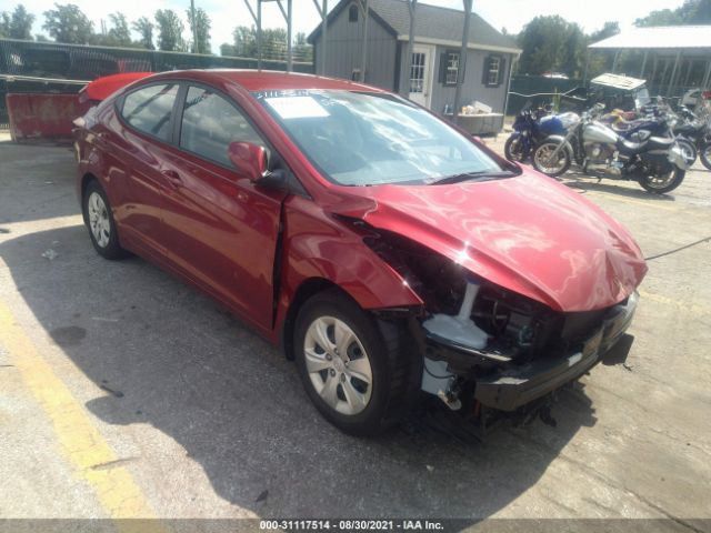 HYUNDAI ELANTRA 2016 5npdh4ae5gh668871