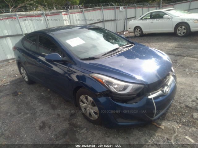 HYUNDAI ELANTRA 2016 5npdh4ae5gh668935