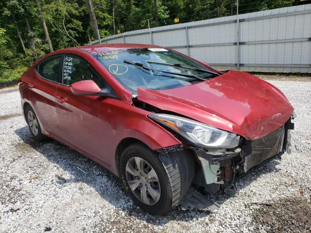 HYUNDAI ELANTRA SE 2016 5npdh4ae5gh669146