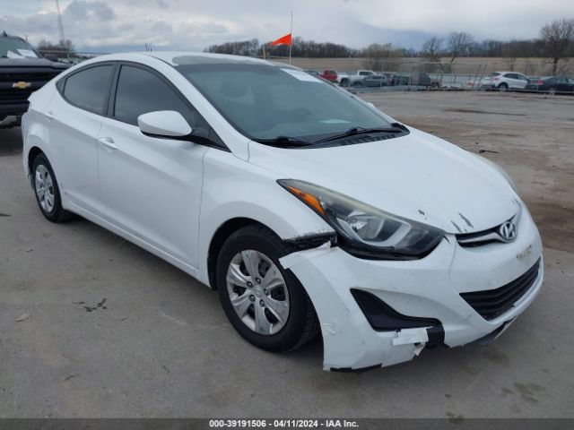 HYUNDAI ELANTRA 2016 5npdh4ae5gh670054