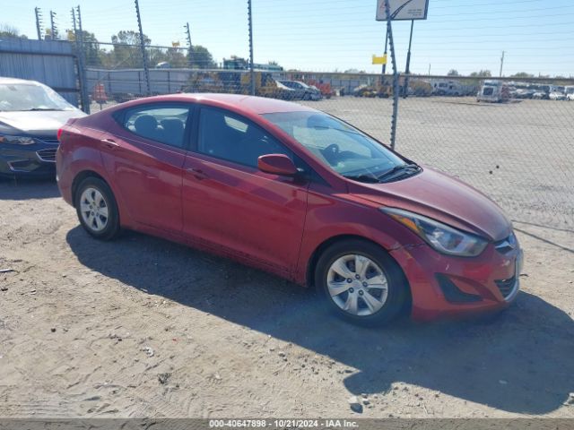 HYUNDAI ELANTRA 2016 5npdh4ae5gh672659