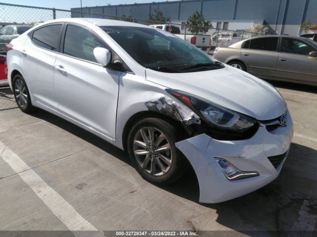 HYUNDAI ELANTRA 2016 5npdh4ae5gh672824