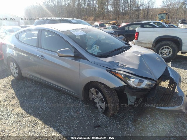 HYUNDAI ELANTRA 2016 5npdh4ae5gh675822