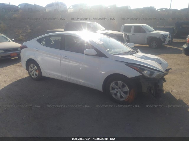 HYUNDAI ELANTRA 2016 5npdh4ae5gh676260