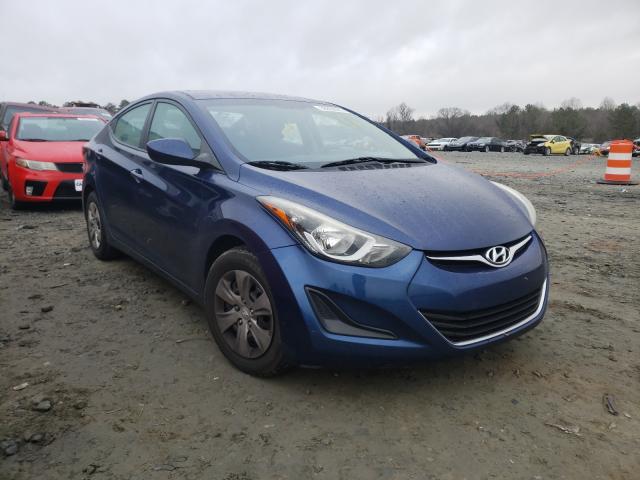 HYUNDAI ELANTRA SE 2016 5npdh4ae5gh685217