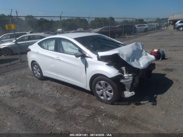 HYUNDAI ELANTRA 2016 5npdh4ae5gh686724