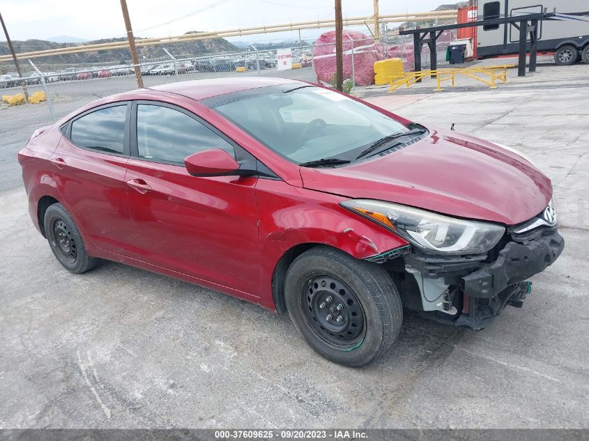 HYUNDAI ELANTRA 2016 5npdh4ae5gh691826