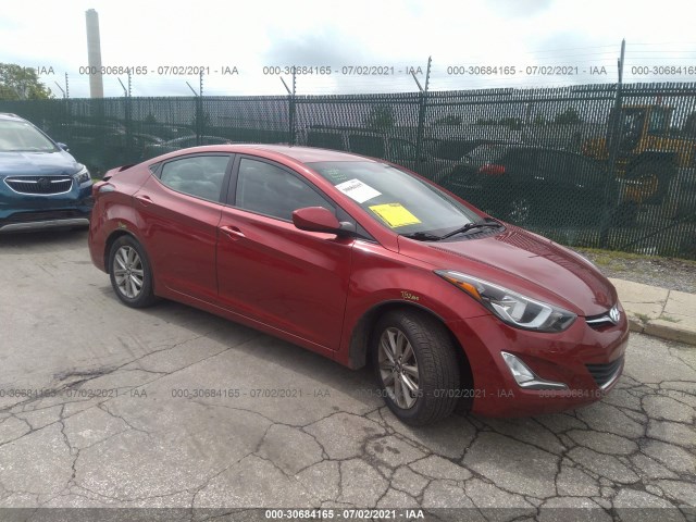 HYUNDAI ELANTRA 2016 5npdh4ae5gh693365