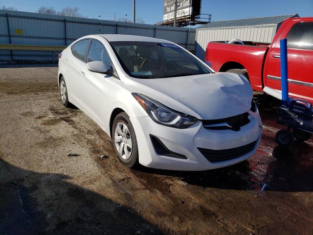 HYUNDAI ELANTRA SE 2016 5npdh4ae5gh695293