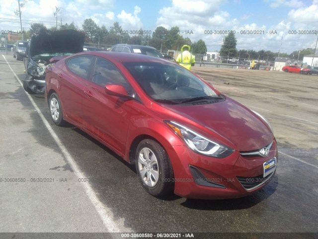 HYUNDAI ELANTRA 2016 5npdh4ae5gh697349