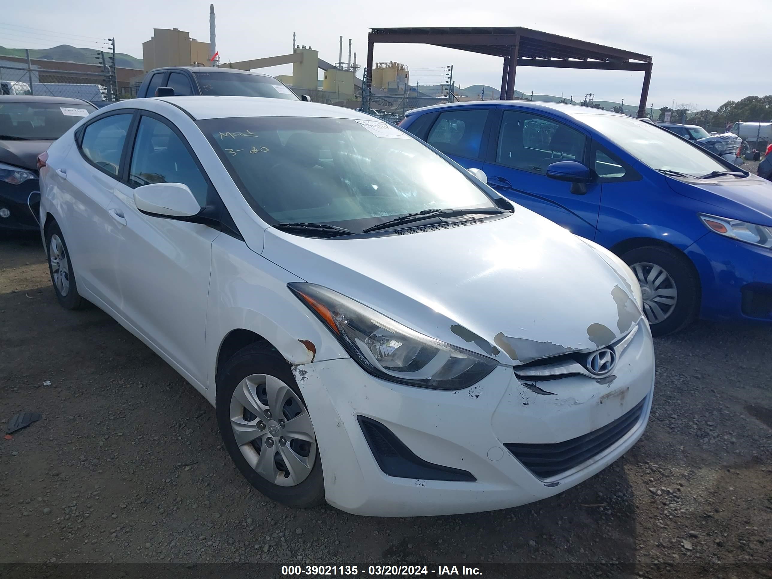 HYUNDAI ELANTRA 2016 5npdh4ae5gh699358