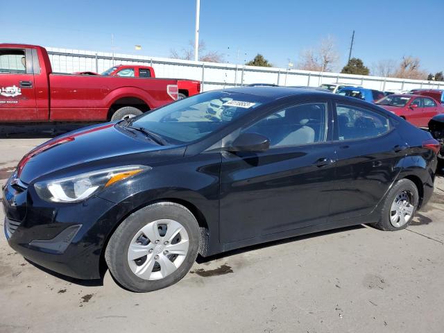 HYUNDAI ELANTRA SE 2016 5npdh4ae5gh700119