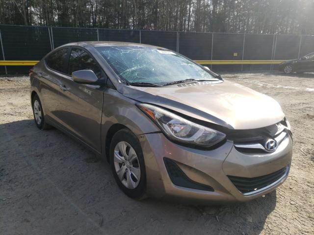 HYUNDAI ELANTRA SE 2016 5npdh4ae5gh700878