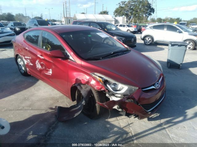 HYUNDAI ELANTRA 2016 5npdh4ae5gh700993