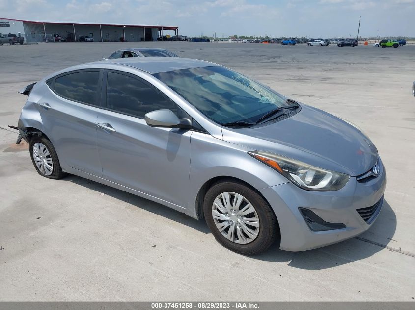 HYUNDAI ELANTRA 2016 5npdh4ae5gh703179