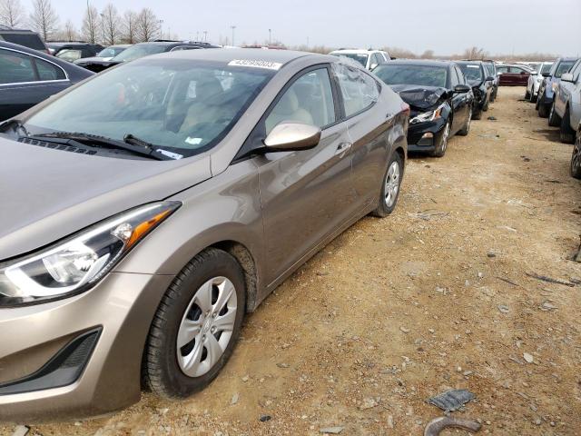 HYUNDAI ELANTRA SE 2016 5npdh4ae5gh704476