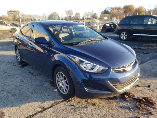 HYUNDAI ELANTRA SE 2016 5npdh4ae5gh705482