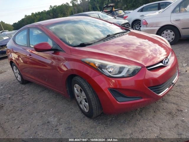 HYUNDAI ELANTRA 2016 5npdh4ae5gh711184