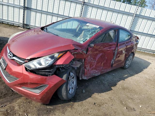 HYUNDAI ELANTRA SE 2016 5npdh4ae5gh711444