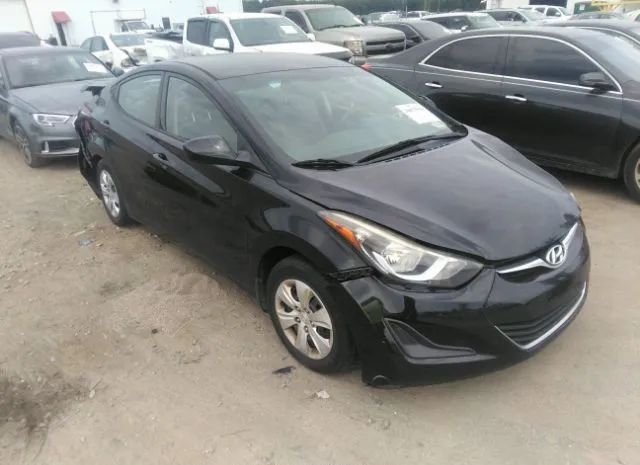 HYUNDAI ELANTRA 2016 5npdh4ae5gh716921