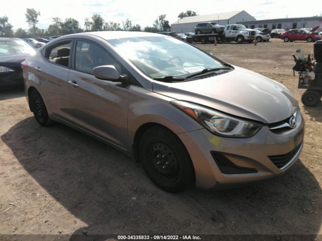 HYUNDAI ELANTRA 2016 5npdh4ae5gh718460