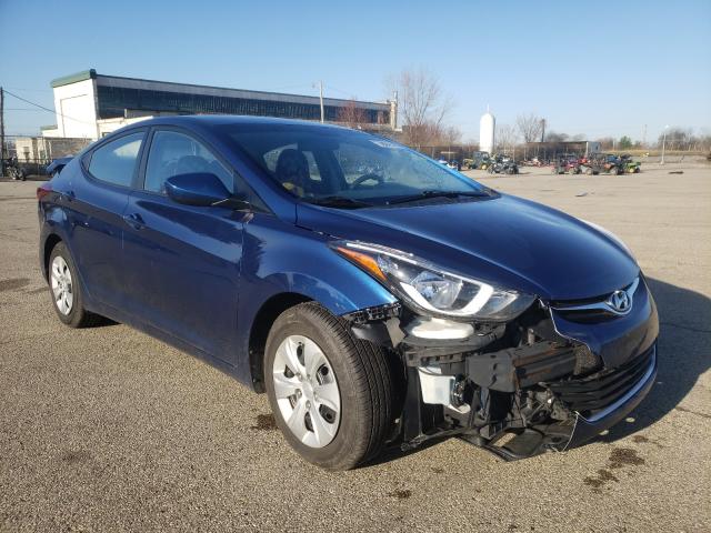 HYUNDAI ELANTRA SE 2016 5npdh4ae5gh719009