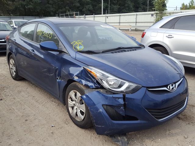 HYUNDAI ELANTRA SE 2016 5npdh4ae5gh725649