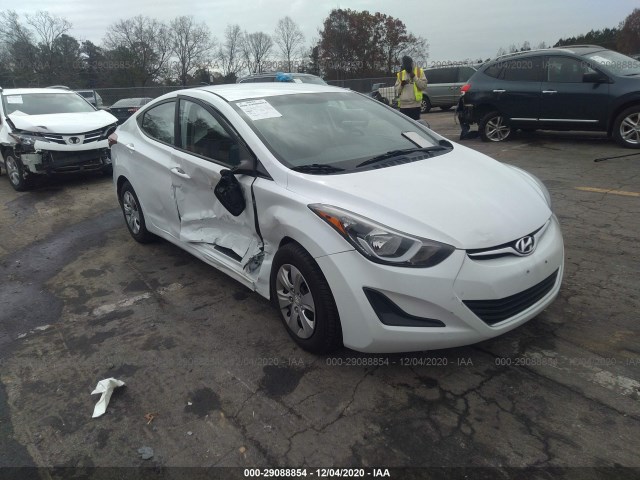 HYUNDAI ELANTRA 2016 5npdh4ae5gh725876