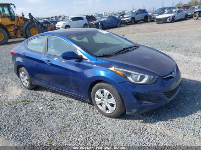 HYUNDAI ELANTRA 2016 5npdh4ae5gh731516