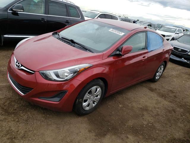 HYUNDAI ELANTRA SE 2016 5npdh4ae5gh733721