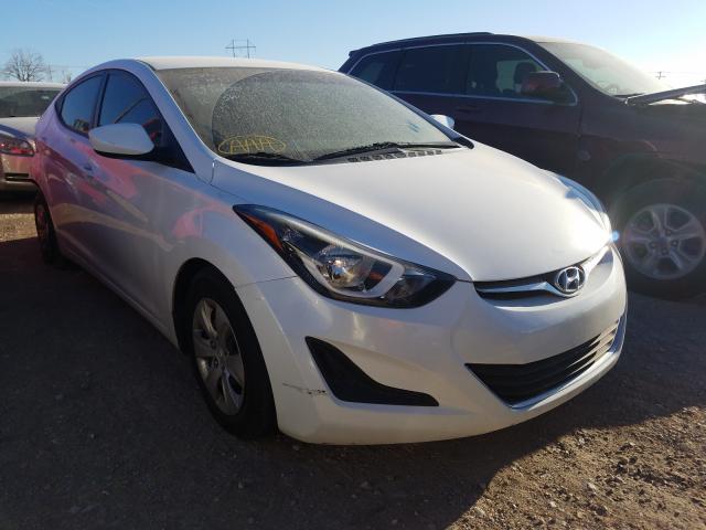 HYUNDAI ELANTRA SE 2016 5npdh4ae5gh735209