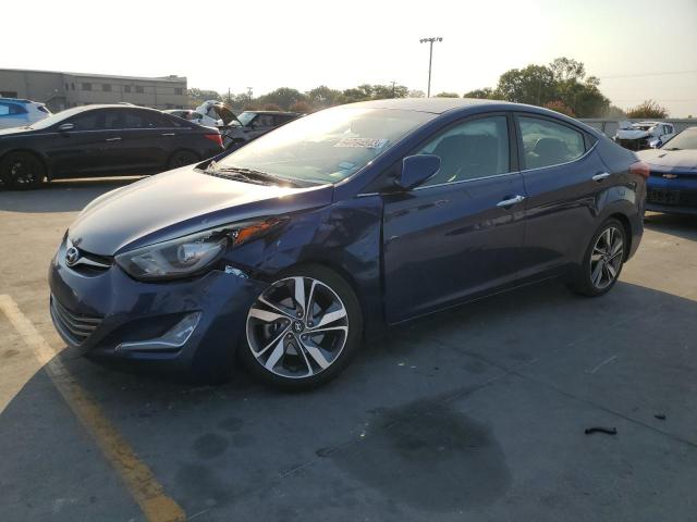 HYUNDAI ELANTRA SE 2016 5npdh4ae5gh741446