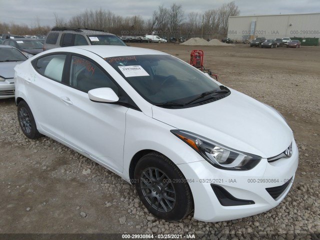 HYUNDAI ELANTRA 2016 5npdh4ae5gh753290