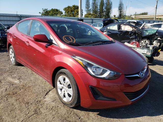 HYUNDAI ELANTRA SE 2016 5npdh4ae5gh754441