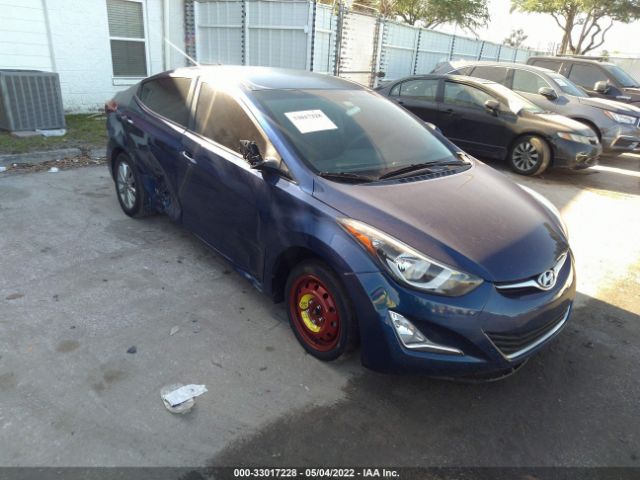 HYUNDAI ELANTRA 2016 5npdh4ae5gh754732