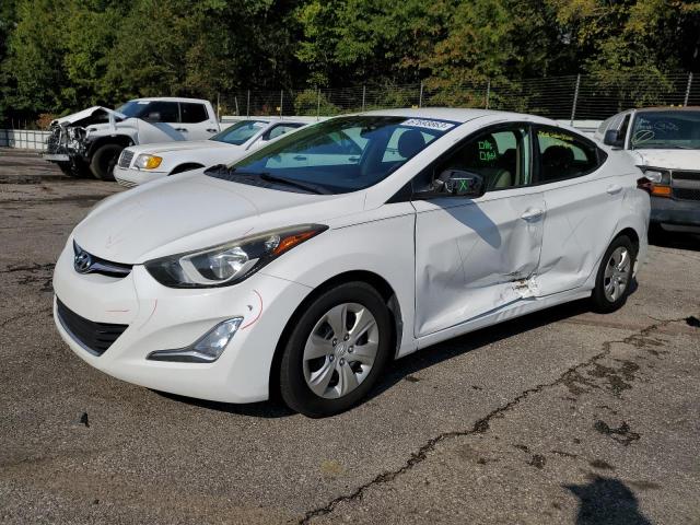 HYUNDAI ELANTRA SE 2016 5npdh4ae5gh761776