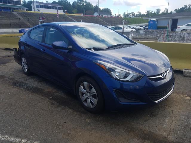 HYUNDAI ELANTRA SE 2016 5npdh4ae5gh764452