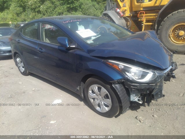 HYUNDAI ELANTRA 2016 5npdh4ae5gh773023