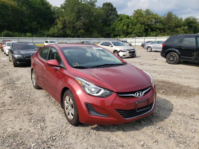 HYUNDAI ELANTRA SE 2016 5npdh4ae5gh786984