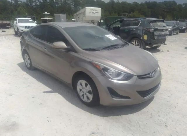 HYUNDAI ELANTRA 2016 5npdh4ae5gh787519