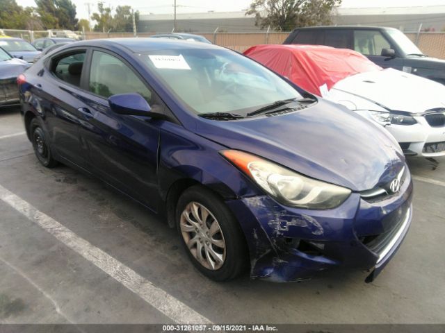 HYUNDAI ELANTRA 2011 5npdh4ae6bh028791