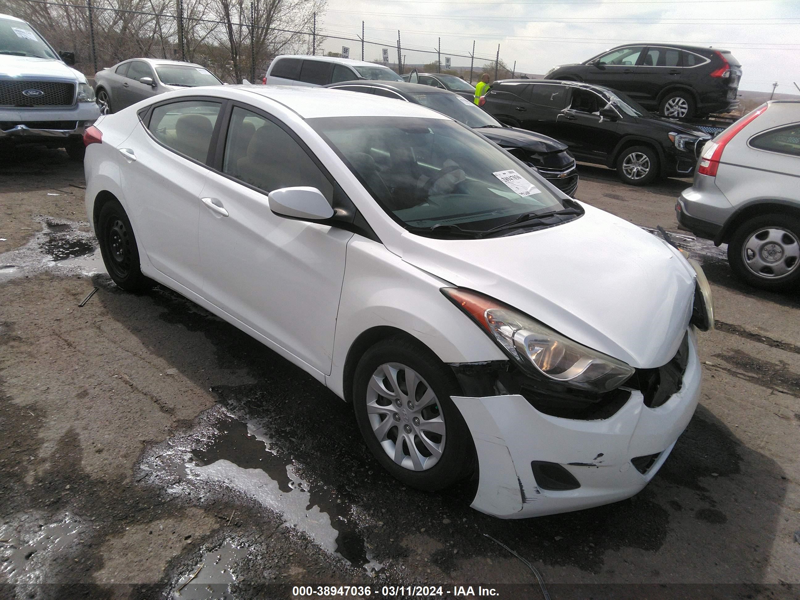 HYUNDAI ELANTRA 2012 5npdh4ae6ch138354