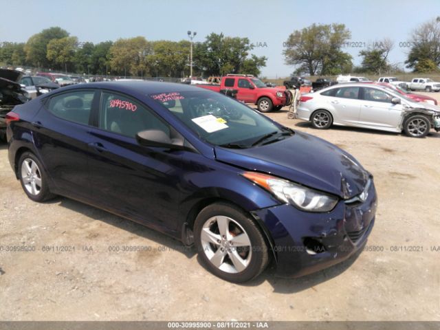 HYUNDAI ELANTRA 2013 5npdh4ae6dh194876