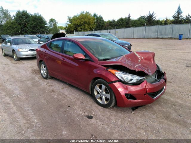 HYUNDAI ELANTRA 2013 5npdh4ae6dh237855