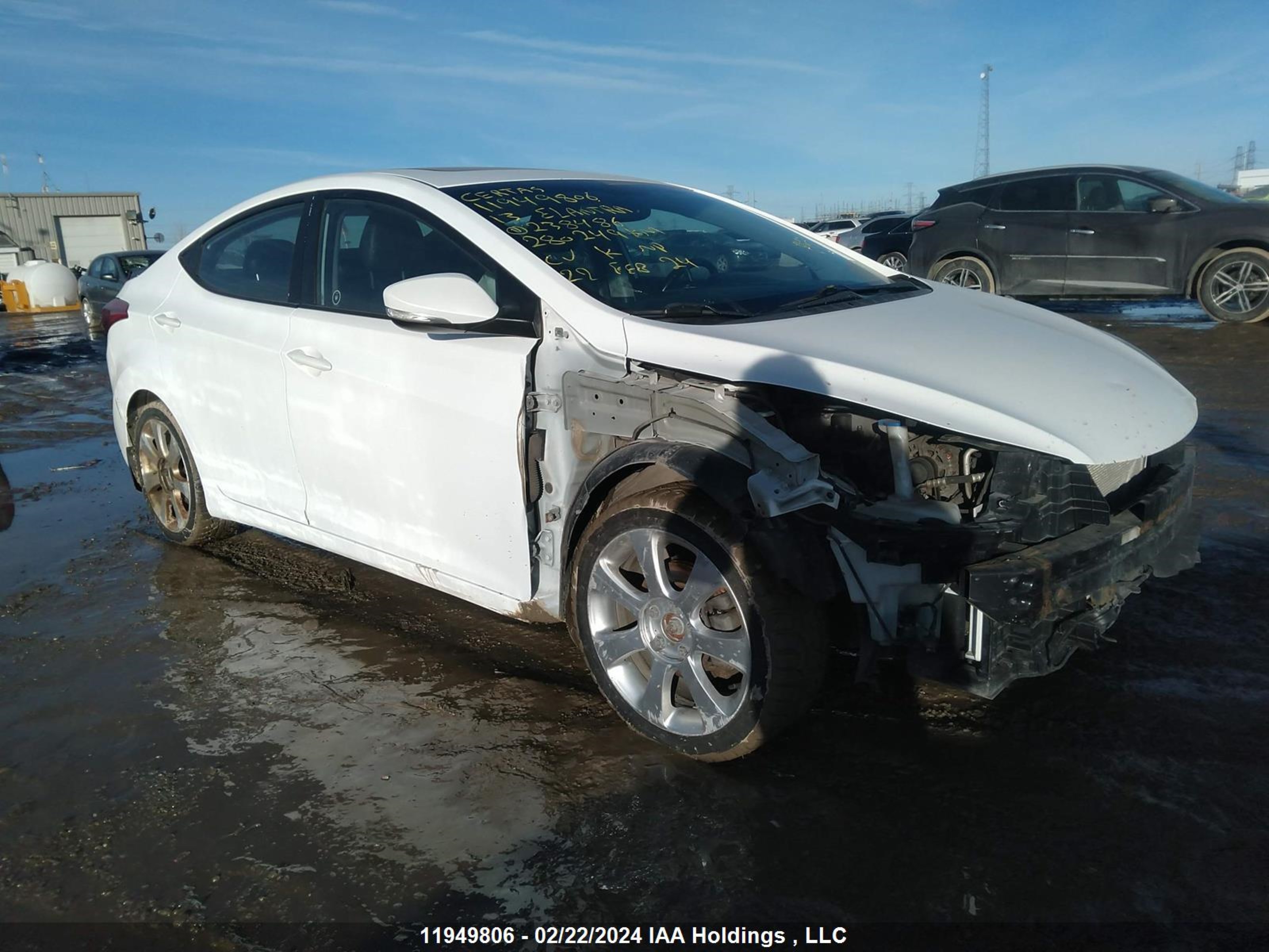 HYUNDAI ELANTRA 2013 5npdh4ae6dh238486