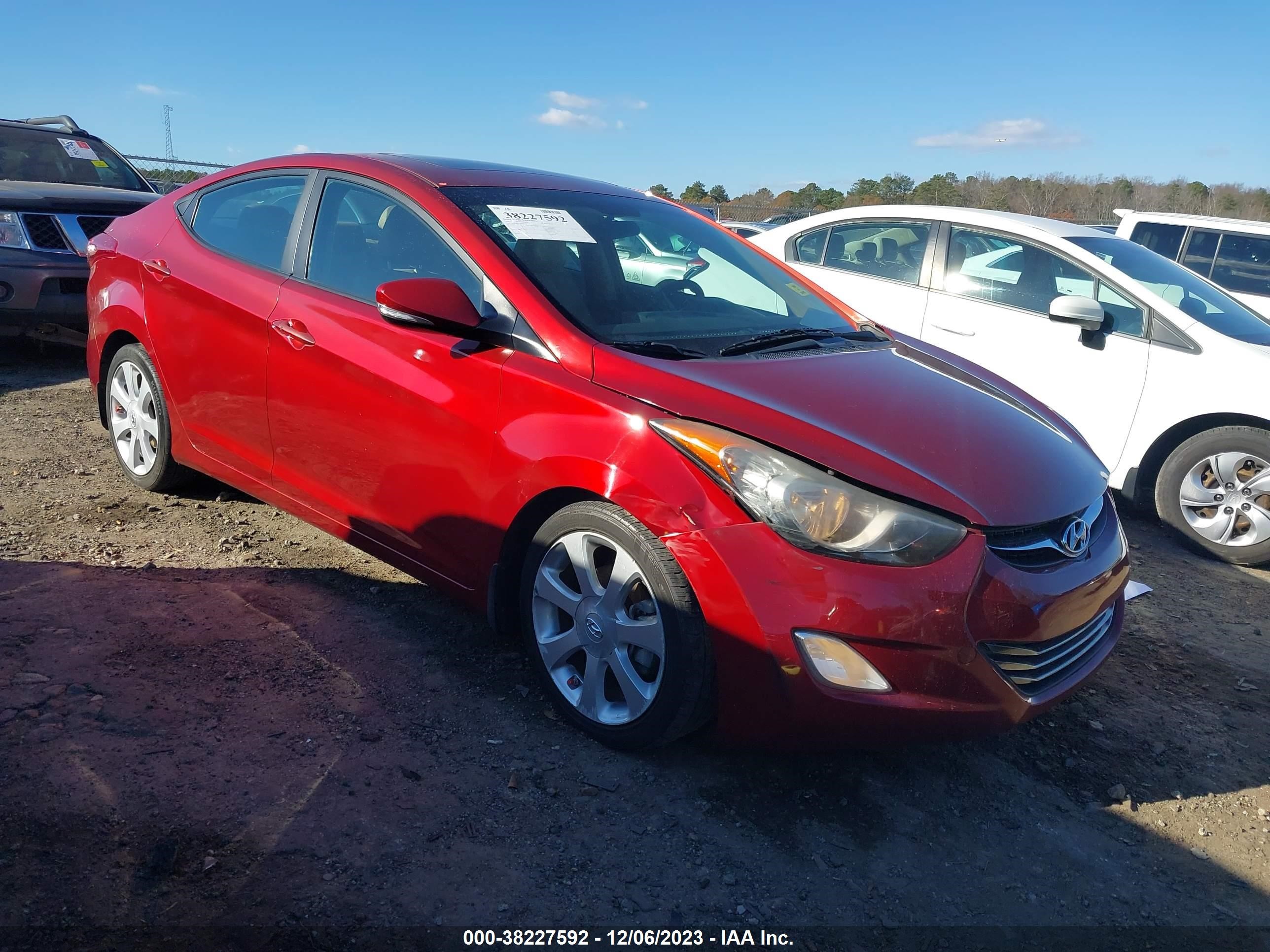 HYUNDAI ELANTRA 2013 5npdh4ae6dh306009